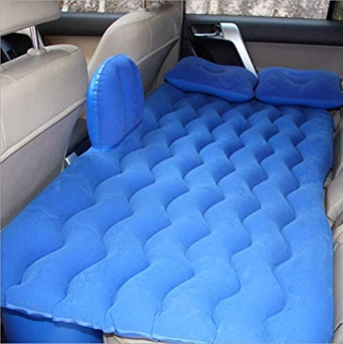 Lettino da viaggio Auto gonfiabile letto casa automobilistica Tornio auto materasso gonfiabile auto d'affollamento gonfiabile Bed Car Rear Cushion scarico da viaggio Bed 5-12 ( Color : Blue )