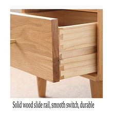 GXT WGZ- Comodino Camera Locker, Camera da Letto Comodino, Soggiorno Locker, Living Room Divano Fianco del Mobile (Color : Wood Color)