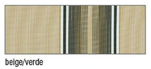 VERDELOOK Tenda da Sole Milos a Caduta avvolgibile con Braccetti 80 cm per ancoraggio, larghezza 1 m e altezza 2,5 m, beige e verde