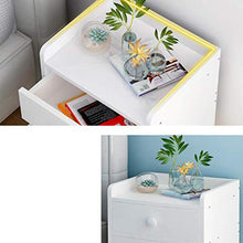 YSNUK Comodino Comodino Comodino in Legno con Cassettiera Armadietto Decorazione Domestica (Color : White)