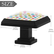 Motivo a pois estivo 3 PCS Pomelli per Porta, Pomolo per Mobile, Pomelli per Mobili con Viti, Maniglia per Armadietto, Pomelli per Porta, Pomelli per Cassetti per Porta, Armadio, Cassetto e Credenza
