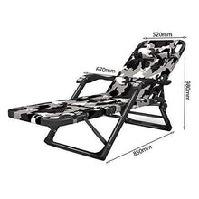 JFFFFWI Sedie a Sdraio Gravity Lettini Prendisole Regolabili per Esterni Giardino Interno Esterno Portatile Pausa Pranzo Sedia reclinabile Pieghevole Sedia da Giardino Portatile per Uso Domestico Pa