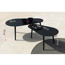 Aimir Set di Mobili da Giardino per Esterni, 6 Pezzi per Il Tempo Libero Sedia Intrecciata con Corda per Balcone Divano da Conversazione Tavolino da caffè Combinazione Patio Giardino Resto Mobili