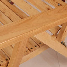 CDFC Accogliente Sedia a Sdraio Beach Yard Piscina Piegatura Pieghevole Reclinabile Regolabile Chaise Chaise Sdraio in Legno Sedia Indoor o all'aperto Sedia Relax