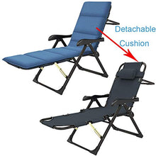 SHUAIIJUAN Sedia per il tempo libero domestico Patio Lounge Recliners registrabile pieghevole Reclining esterna del giardino da spiaggia sedie a sdraio for Beach Outdoor Patio Giardino escursione di c