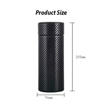 YYYUR Portable Cigar Tube, in Fibra di Carbonio Creativa Moderna Cedar Cigar Idratante Tube, 5 sigari, Quotidiano Lavoro Una Domanda su Cigar Tube, 76 * 205mm
