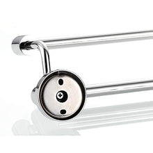 Towel Rails Portasciugamani Muro per Bagno Porta Salviette Durevole in Acciaio Inossidabile 304 Doppia Barra Viti Porta Asciugamano per Bagno Cucina