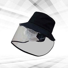 EXCEART Visiera Trasparente Anti Saliva Maschera Antinfortunistica Protezione Cappello Protezione Visiera Protezione per Uso Quotidiano Cucina Nera
