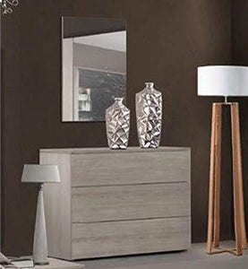 ERREBI Cassettiera Como' con 3 cassetti Colore Olmo Lady L103