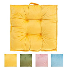 HYLX Cuscino Sedile, Cuscino Sedia, Cuscino Sgabello Rotondo, Cuscino Sedia Floreale Antiscivolo in Cotone Spesso, per Giardino, terrazza Esterna