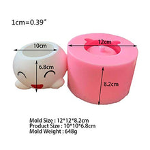 kdjsic Smile Expression Flower Pot Stampo in Silicone per Resina epossidica Concrete Clay Succulente Portacandele per fioriera