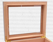 YUMO Portable Viaggio Humidor in Marrone, Cedro Spagnolo