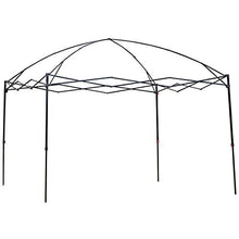 Outsunny Gazebo Pieghevole 3x3m da Giardino o da Esterno con Borsa da Viaggio in Acciaio e Tessuto Oxford Bianco
