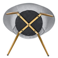 WOLTU BH230hgr-2 2X Poltrone in Velluto per Sala da Pranzo Soggiorno Moderna Sedia con Schienale Braccioli Grigio Chiaro