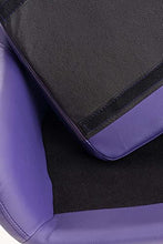 CLP Sgabello Bar Grant In Similpelle Sfoderabile I Sedia Alta Cucina Telaio In Legno Di Faggio I Sgabello Bancone, Colore:viola