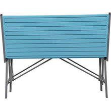 Siena Mybalconia 980942 Flip Flop Bench, Antracite/Sky Blue Acciaio/Antracite/Sky Blue