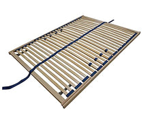 Erst-Holz Telaio massello doghe 120x200 Ammortizzate su Gommini e Zona Testa inclinabile 70.32-12FV