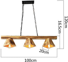 N/Z Home Equipment 3solid Wood Style Country Farmhouse Wooden Modern Minimalist Creative with Bar Easy to Tall