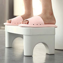LZL Sgabello WC Sgabello Toilette vasino vasto Vaso Sgabello di aiuti Squat Sgabello adeguato Postura igienica per la Salute Vasino Tozzo (Color : White, Dimensione : Conventional)