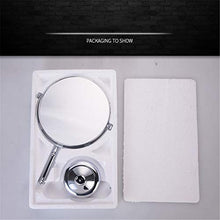 specchio trucco,specchio trucco,Specchio cosmetico da tavolo a LED con ingrandimento 3 volte da 8,5 pollici, specchio da trucco illuminato in stile europeo, bronzo nero