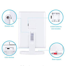 Specchio da trucco con luci, ingrandimento 1 x 2 x 3 x, interruttore touch screen, doppio alimentatore, specchio portatile per trucco a tre volte specchio illuminato