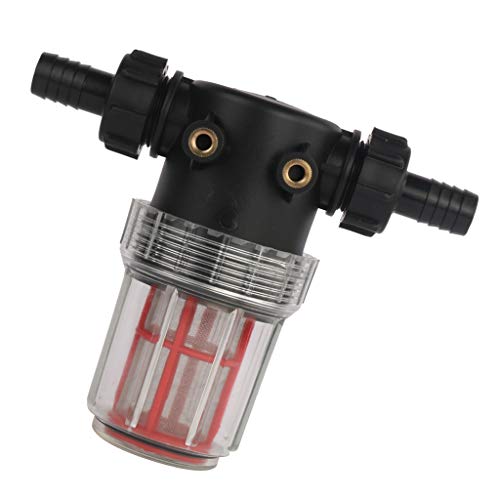 Almencla Rondella di Pressione Filtro Acqua in Linea 20mm Tubo 100 Ingresso Rete Mesh Connessione Rapida