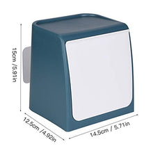 Omabeta Garbage Lavabo Sospeso Trashbin Lavabo Trashbin Sospeso per La Casa(Blue)