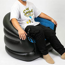 Wsaman Gonfiabile Casa Sofà Pigro, Power Recliner-Divano reclinabile Poltrona Elegante Divani con Floccaggio per Bambini Adulti