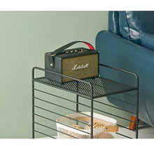 Jcnfa-Tavoli Tavolino in Metallo, sofà Grid Table, Comodino, 2 Colori (Color : Black, Size : 11.81 * 17.71 * 20.86in)