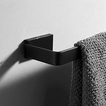 Leekayer Portasciugamani 26 cm Nero Pittura Bagno ad Angolo Bar Single Wall Mount