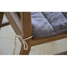 XHNXHN Cuscini per sedie Giapponesi Cuscini per sedili, Cuscini per sedili da Esterni per Interni Traspirante Quadrato Comfort Home Cucina Cuscini per sedie da Pranzo Colore caffè 38x38cm (15x15In)