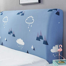 CXLT Fodera per Testiera del Letto Singola Doppia Coperchio della Testata Letto in Tessuto di Seta del Latte Elasticizzato Traspirante per Decorativa Testiera Letto in Legno/Pelle,P-Length:220-240cm