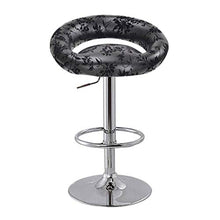 Sgabello Sedie Bar Barstools Sedie da banco for bar con panca girevole, sgabelli alti regolabili for la colazione da pranzo in metallo for la casa con poggiapiedi e base cromati Arredo bar Cucina
