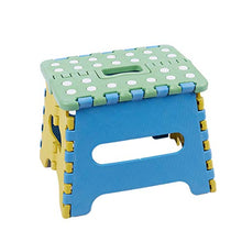 WOVELOT - Sgabello Pieghevole, 22 x 17 x 18 cm, in plastica, Pieghevole, Fino a 150 kg