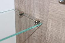 tft Pensile da Bagno 1 Anta Push 35x18x78,2 cm in Legno Ibiza Tabacco Chiaro