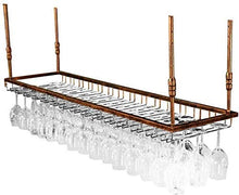 Scaffali galleggianti Portabottiglie a testa in giù Portabottiglie per bicchieri da vino Portabottiglie lungo per hotel Ampliamento a doppia fila Portaoggetti per bar multifunzione (Dimensioni: 120