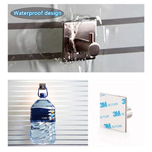 YANSHON Ganci Adesivi 6pz Gancio Appendi Accappatoio Adesivo Adesivo Ganci Portasciugamani GanciI porta accappatoio e asciugamani Acciaio Inox per Cappotti, Borsetta, Asciugamani, Bagno, Cucina