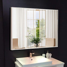 Bathroom mirror Specchio Bagno Specchio a Parete Specchio Rettangolare Impermeabile Semplice Specchio da Bagno