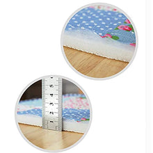 HYLX Cuscino Sedile, Cuscino Sedia, Cuscino Sgabello Rotondo, Cuscino Sedia Floreale Antiscivolo in Cotone Spesso, per Giardino, terrazza Esterna