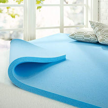ZINUS Coprimaterasso in memory foam con gel rinfrescante al tè verde | Schiuma gel rinfrescante | 140 x 190 cm | OEKO-TEX | Per materassi, letti e divani