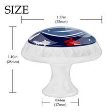 Pesci colorati 4 PCS Pomelli per Porta, Pomolo per Mobile, Pomelli per Mobili con Viti, Maniglia per Armadietto, Pomelli per Porta, Pomelli per Cassetti per Porta, Armadio, Cassetto e Credenza