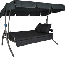 Angerer Trend Joy - Dondolo a 3 posti, Colore: Grigio
