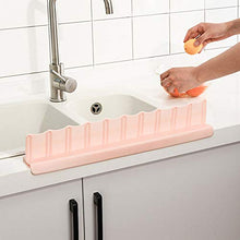 Winnfy Lavello Cucina Lavello Antispruzzo Lavare Piatti Verdure Ventosa Fissa Impermeabile Prevenire Schizzi d'Acqua Blu