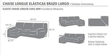 Eysa Aquiles Penisola Elastico Destra Vista Frontale, Poliestere-Cotone, Grigio, 43 x 37 x 14 cm