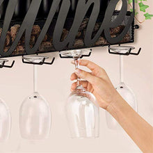 Tinyuet Scatola per Vino da Parete | Portabottiglie e Vetro | Decorazioni per la casa e la Cucina | Deposito di Sughero | Rack di stoccaggio-Wine