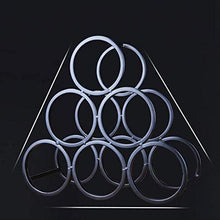 Cremagliera Del Vino Del Metallo Portabottiglie Per Vino Scaffale Per Vino- Portabottiglie Può Contenere 6 Bottiglie, Artigianato Per La Decorazione Domestica
