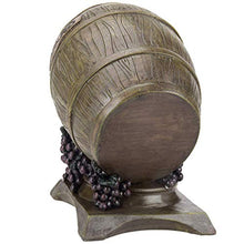 ASDFY Portabottiglie in Resina a Forma di Botte Soggiorno Armadietto da Vino Decorazione da Tavolo Portabottiglie Bar Pratico Arredamento Interno Portabottiglie