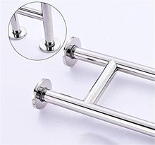 Maniglioni da Bagno Doccia Rails Sicuro corrimano corrimano in Acciaio Inox cassaforte e Bagno Maniglia 60 Centimetri Senza Problemi * 17,5 Centimetri Accessori da Bagno