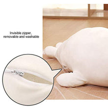 Peluche carino sigillo cuscino, carino sigillo farcito animale cotone peluche cuscino farcito morbido animale animale giocattolo morbido abbraccio cotone anima sigillo peluche farcito, 40 cm