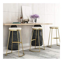 SYLOZ Sgabelli da Bar Ferro Home Bar Sgabello Moderno Bar Sedia Alta Bar Stool Bar Stool Beauty Sgabello da Bar Sedia (Color : Sitting Height65)